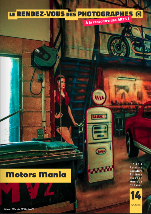 couverture du fanzine numéro 14 Motors mania