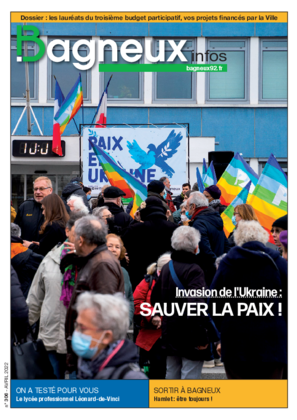 Couverture de Bagneux Infos n°306 Avril 2022